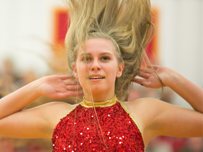 She lives for the applause, applause, applause.  She lives for the applause-plause, lives for the applause-plause.