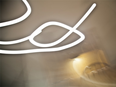 More smeared lights.