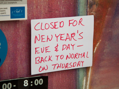I`m just worried that after five days in a row off work, I won`t know when Thursday arrives.