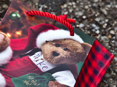 Don`t tell Mike what`s in the bag.