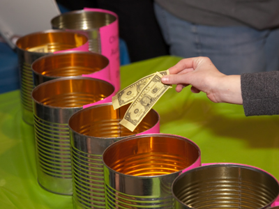 The audience voted for their favorites.