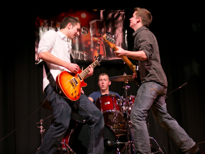 The rock band won top prize.