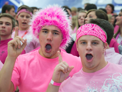 There`s a basketball game going on nearby.  Who cares?