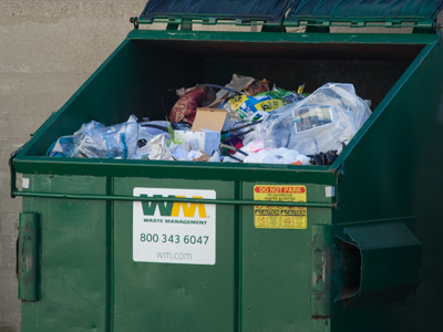 When Goodwill throws it into the trash, it really is trash.