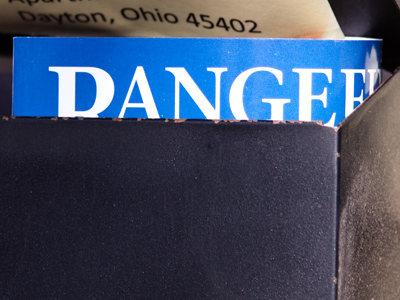 Is there DANGER in my mail?  Oh, Rangefinder Magazine.