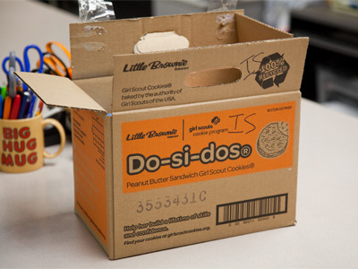 I`m going to limit myself to ONE box of girl scout cookies.