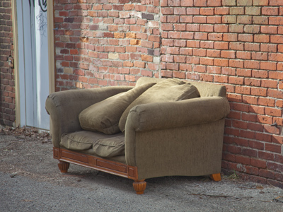 Some communities have public art.  In the Oregon District, we have public furniture.