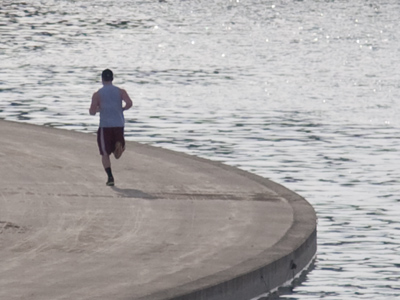 Turn left -- quickly.