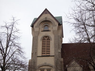 It was a church.  Now it`s a multi-unit condominium.