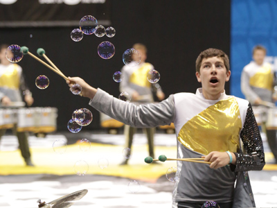 Percussion is just good clean fun.