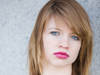 No trickery:  that`s what her eyes -- and lips -- looked like.