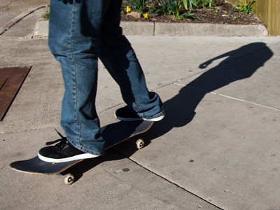 I walk, others ride (see April 1 above).