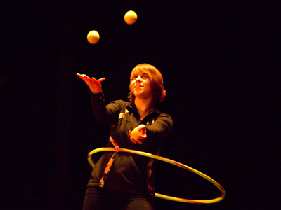 Followed, of course, by a hula hoop juggler on a unicycle.