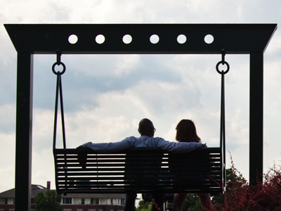 `It`s just you and me, honey, and some guy with a camera.`