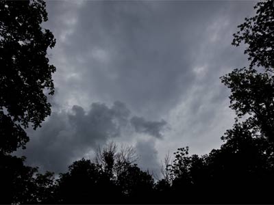 Sirens are going off.  Let`s go for a walk outside!