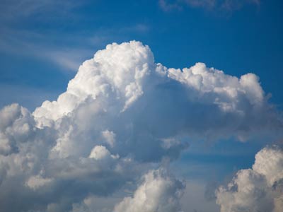 These harmless looking clouds should be feared.