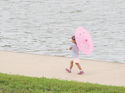 You don`t see many parasols anymore.