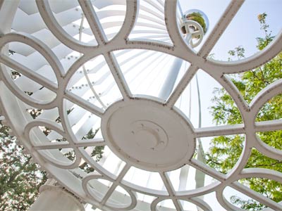 Wheels within wheels in the sky.