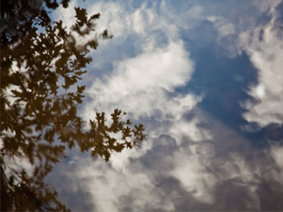 Puddle sky.