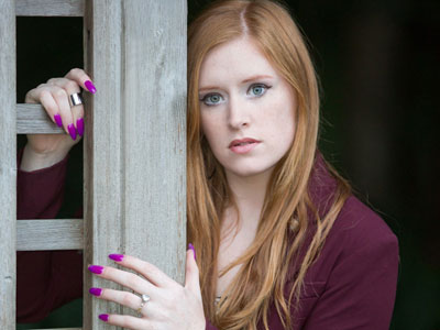 But it only made Katie`s fair complexion more stunning.