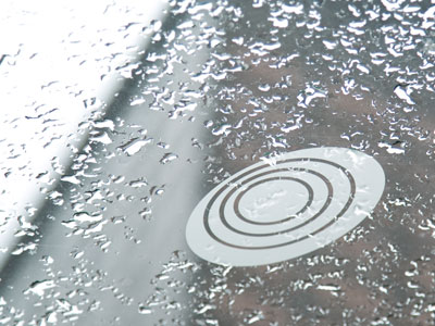 A rainy Tuesday downtown.