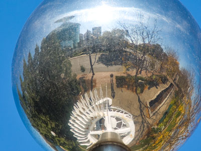 Chicago has the Bean.  Dayton has this.