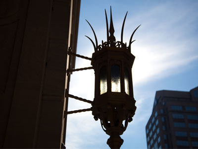 A relic of older times in downtown Dayton.