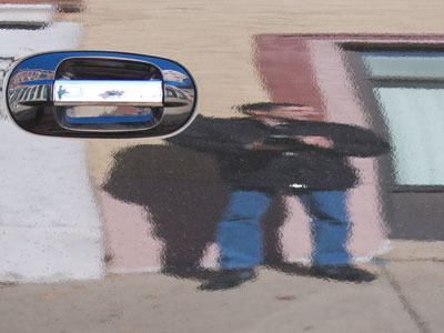 Pickup truck portrait.