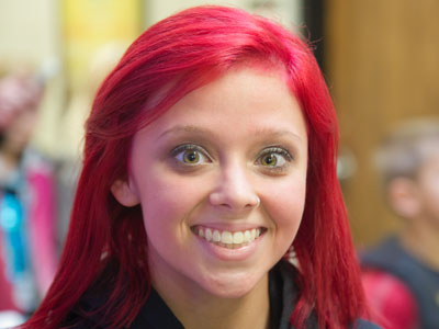 I`ve become an expert at spotting natural redheads.