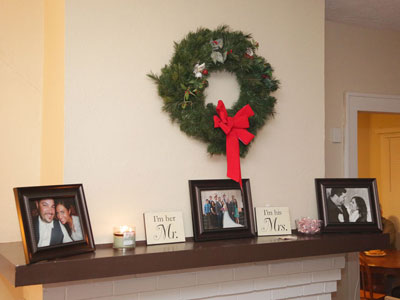 What a nice engagement photo on the right (see February 16, 2014).