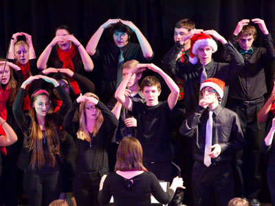 Most choirs are not as interesting to photograph.