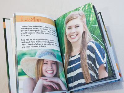 It`s full of portraits of redheads.  I`m sure you`ll want a copy.