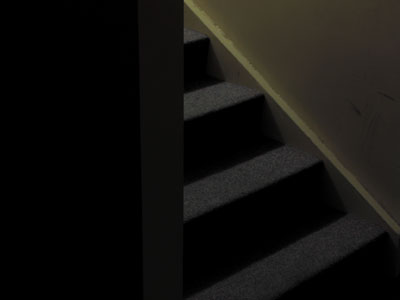 Steps to nowhere.