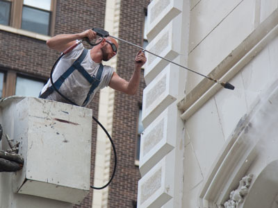 Guy in the air.
