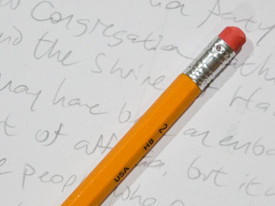 If it`s an important message, however, it`s written down.