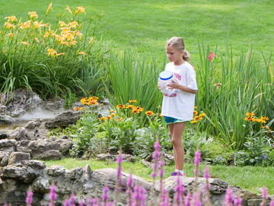 When a kid shows up with a collecting jar, it`s time to go.