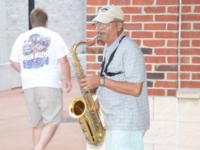 Was he playing `Take Me Out to the Ballgame`?  No, `Hava Nagila.`
