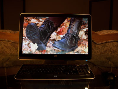 Boots on the ground.  Zoi`s boots in the autumn leaves.