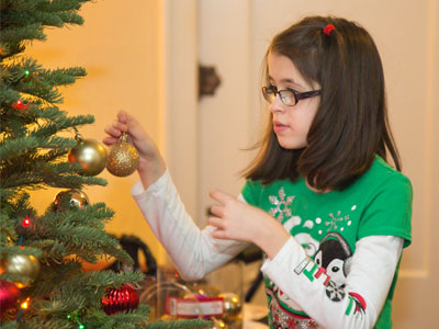 Decking the halls.