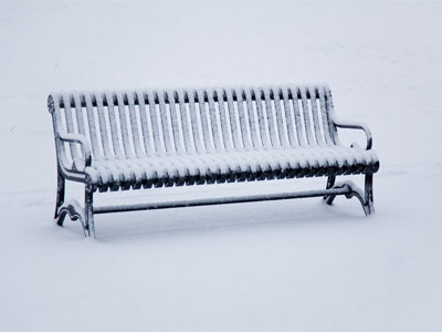 In the bleak midwinter.