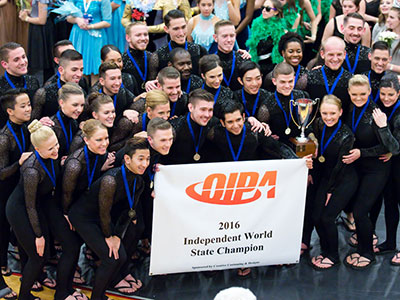Onyx won the state title and celebrated briefly before starting practice for the World Championship next week.