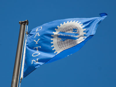 So apparently Dayton has a flag.