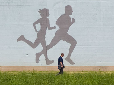 Run, man, run!