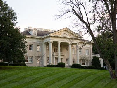Oakwood early in the evening.
