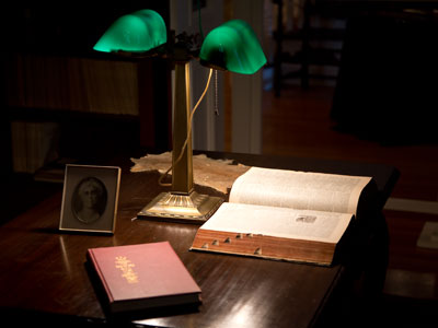 Orville Wright`s reading room.