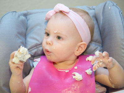 Emma turns one.