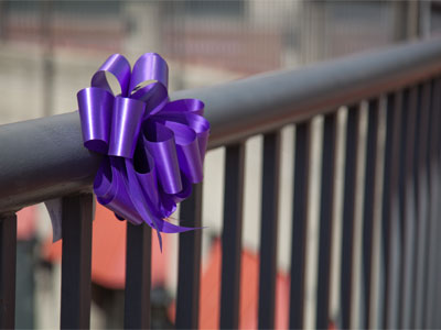 Domestic violence awareness month.