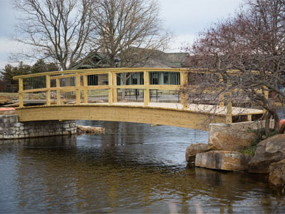 The Monet bridge is being made more accessible.