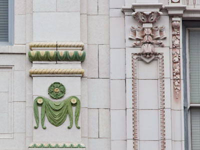 The facade of downtown Dayton.