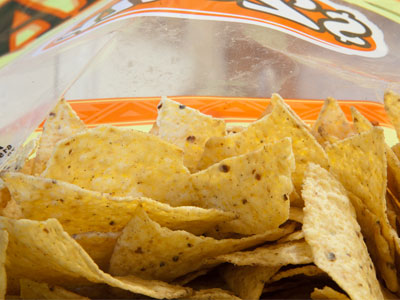My desperate fifth picture today is of nacho chips.